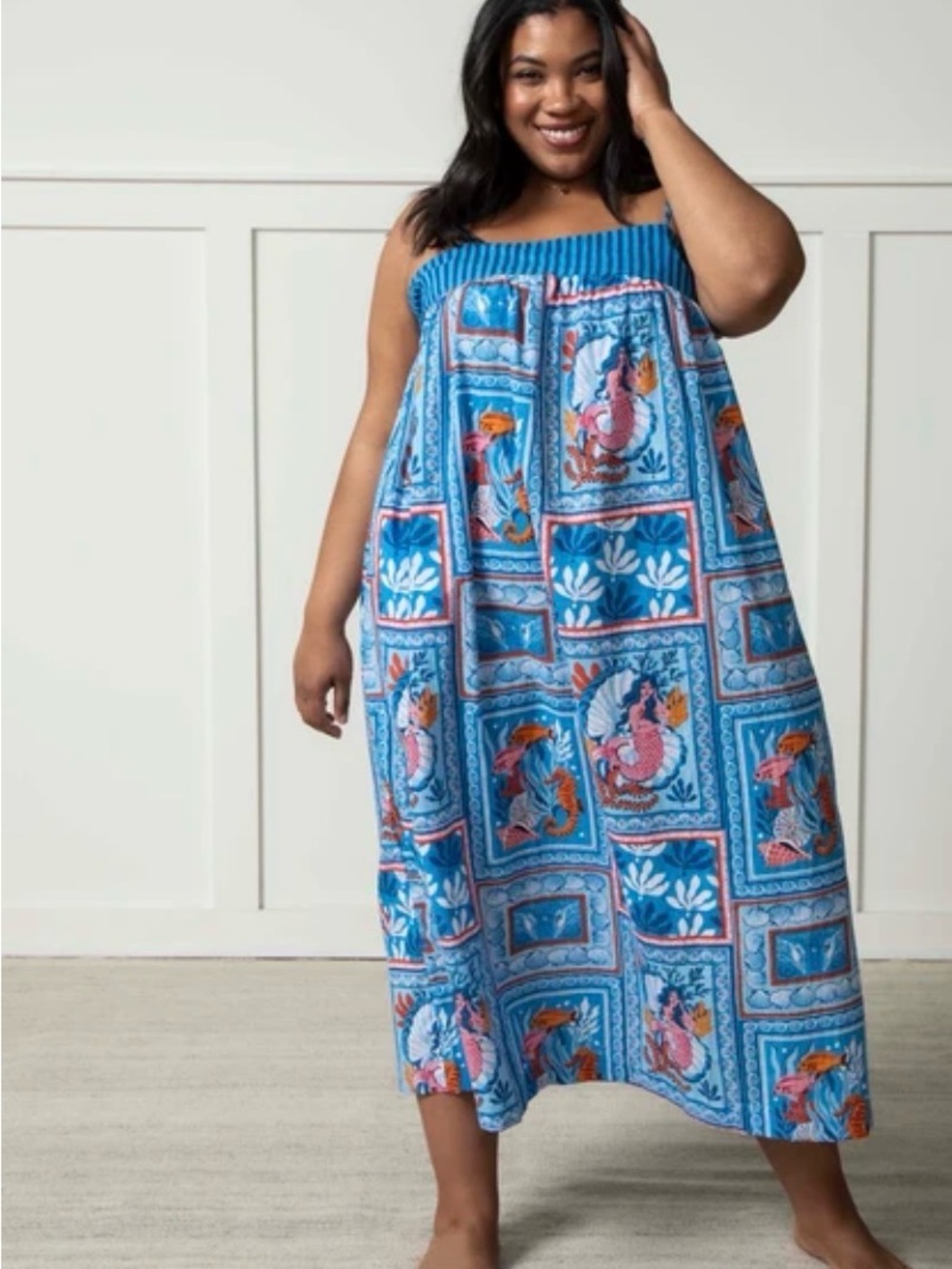Printfresh Tidal Tapestry Daydream nightgown